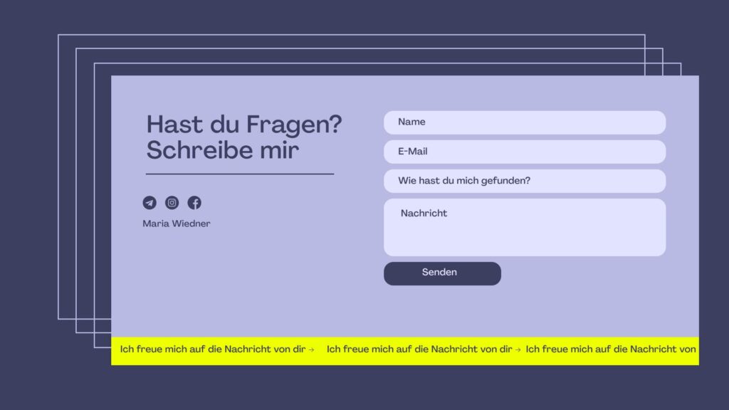 Elementor Kontaktformular schön